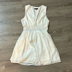 Lulus white floral dress (wedding bridal shower)